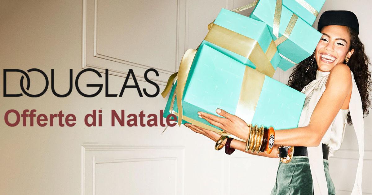 Offerte di Natale 2024 da Douglas