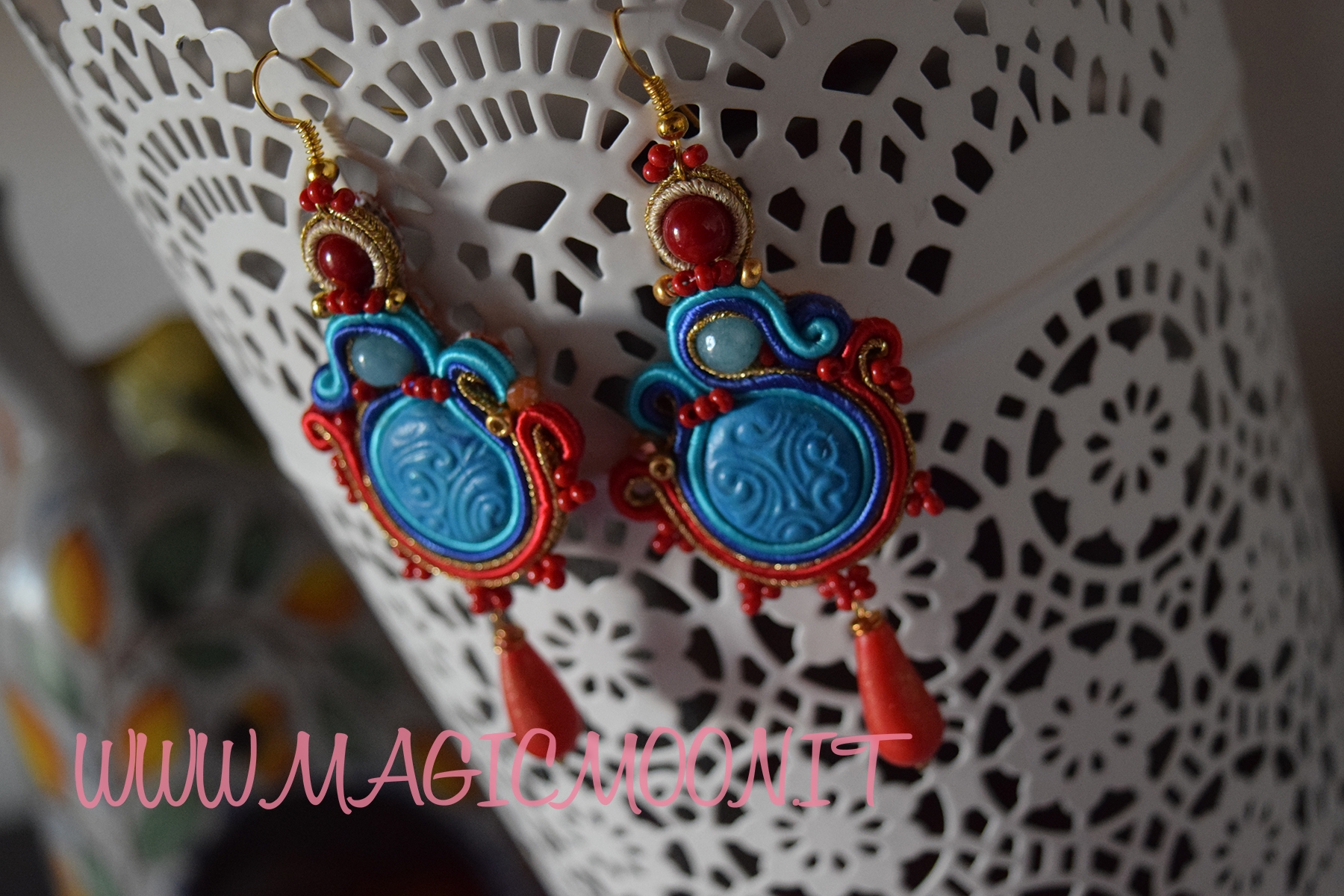 Orecchini Dolci Sapori Sicilia Soutache