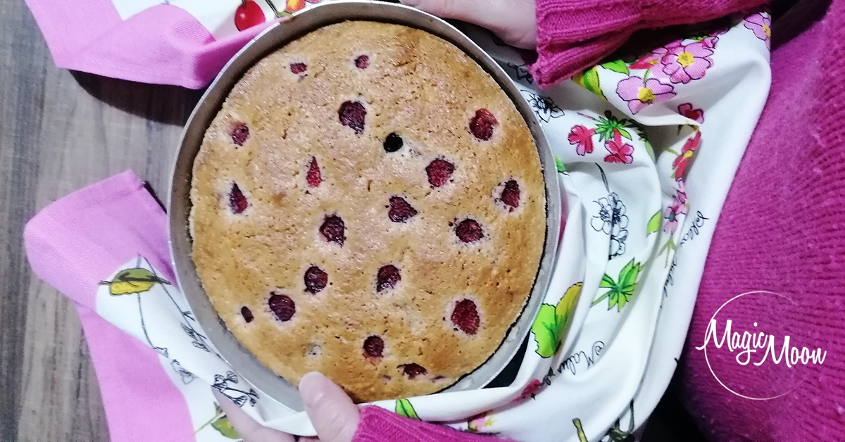 Torta soffice fragoline e limone 