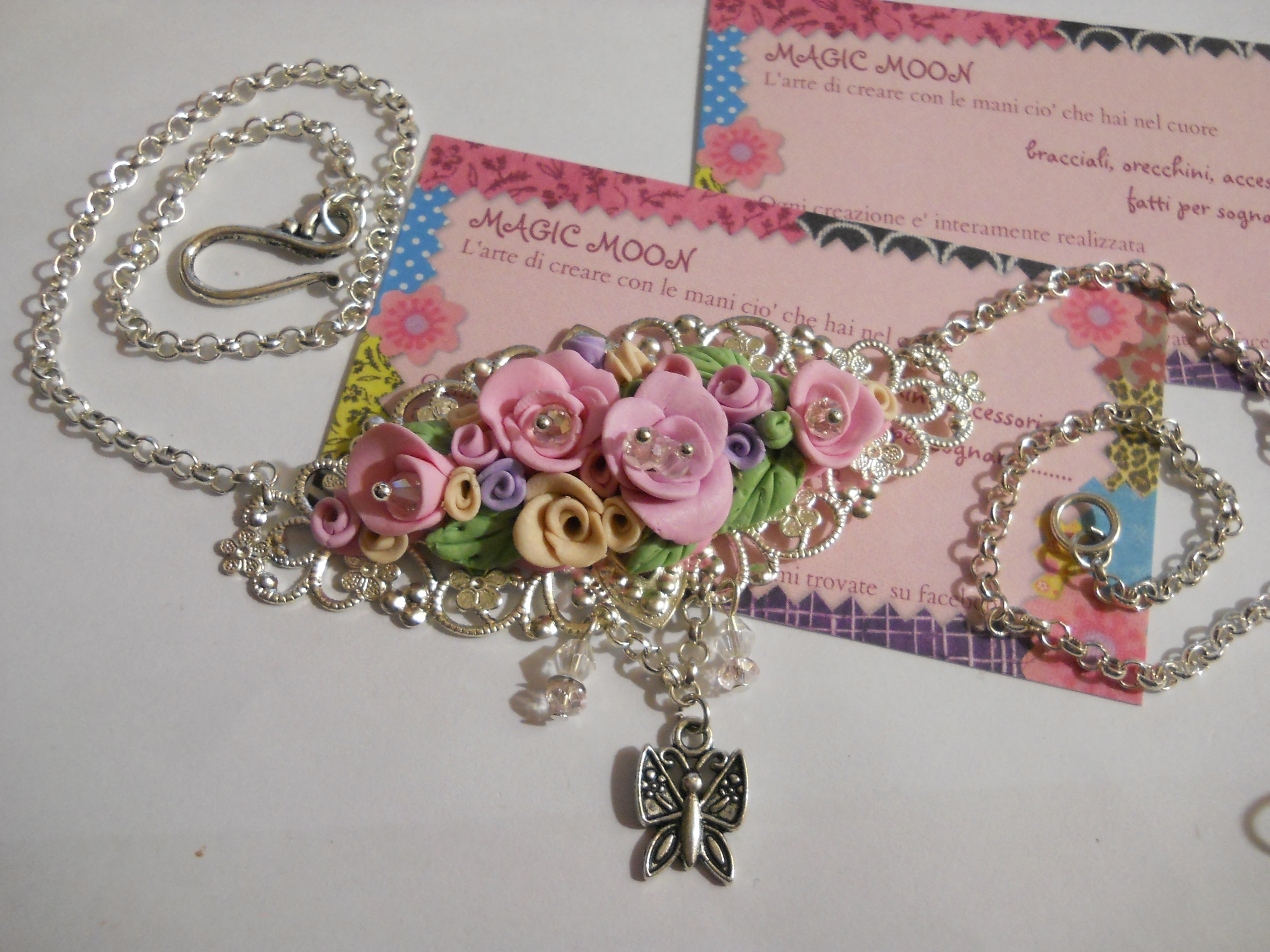 Collana Tripudio di Rose